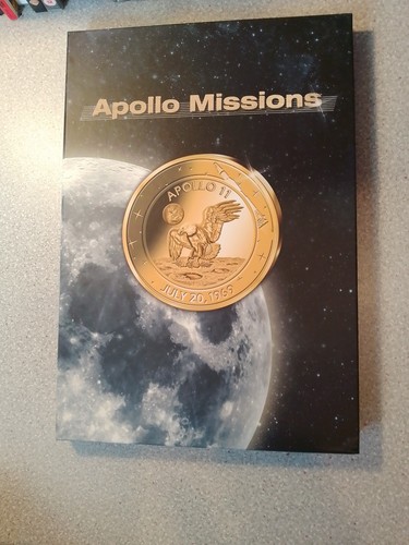 Apollo missions coin - missions,
