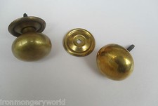 OLD VINTAGE VICTORIAN ROUND KITCHEN CABINET CUPBOARD DRAWER WARDROBE KNOBS 
