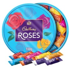 Roses Chocolates Tub/Tin Gift  550g UK