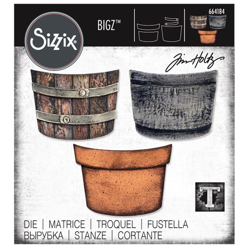 Sizzix bigz potted - sizzix, die