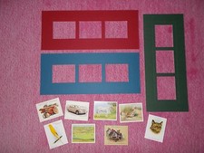 CIGARETTE CARD MOUNT TO HOLD 3 UK LARGE CARDS