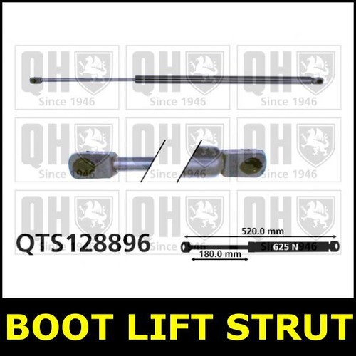 Boot gas strut tailgate for - tailgate,