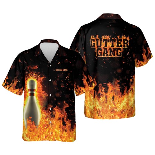 Personalized flame hawaiian - personalized,