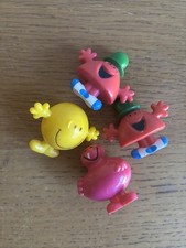 4 Vintage Mr Men Pencil