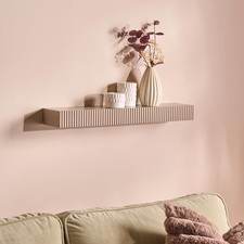 OHS Ribbed Floating Shelf Wall