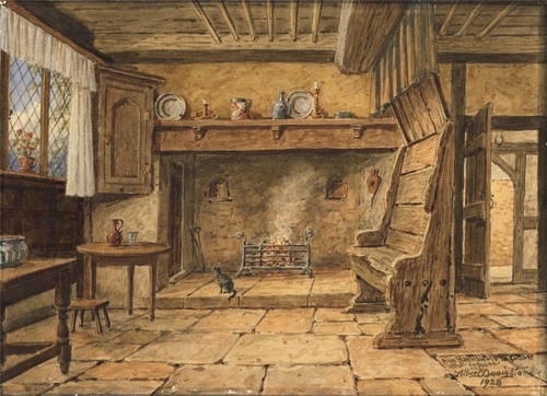 Albert dunington watercolour - dunington,