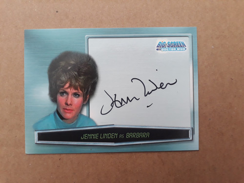 Jennie linden signed autograph - jennie, signed/autograph