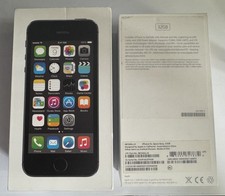 Apple iPhone 5S **BOX ONLY EMPTY** 32GB Space Grey A1533