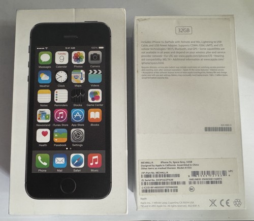 Apple iphone box only - iphone,