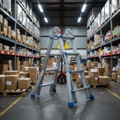 Multi position ladder foldable - position,