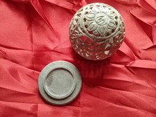 India hard carved soapstone - india, hard-carved