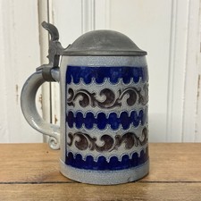 Vintage Stoneware Beer Tankard