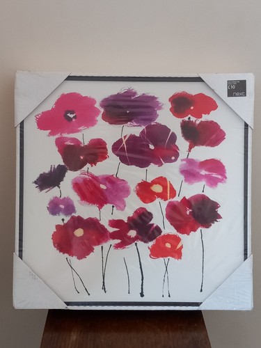 Next floral wall art - wall, 12”