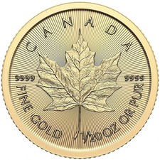 2026 Canada Maple Leaf Gold