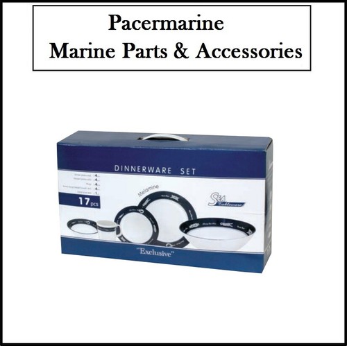 Nautical dinnerware set - nautical,