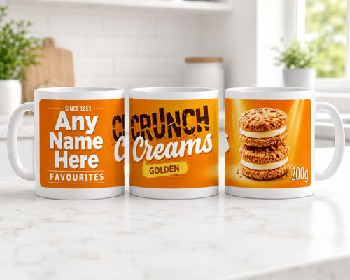 Personalised crunch creams - personalised,