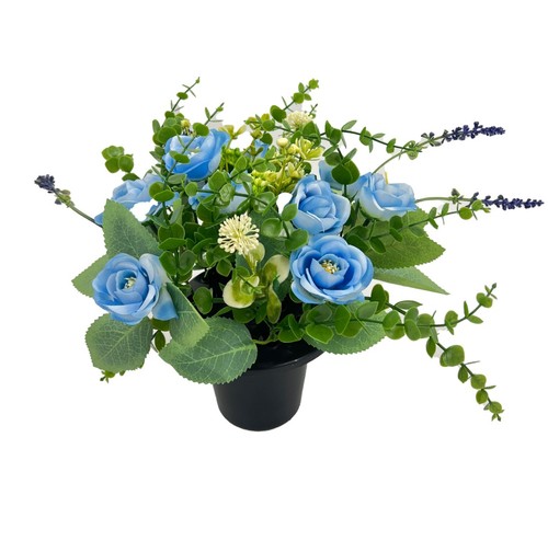 Blue rose artificial flower - rose,