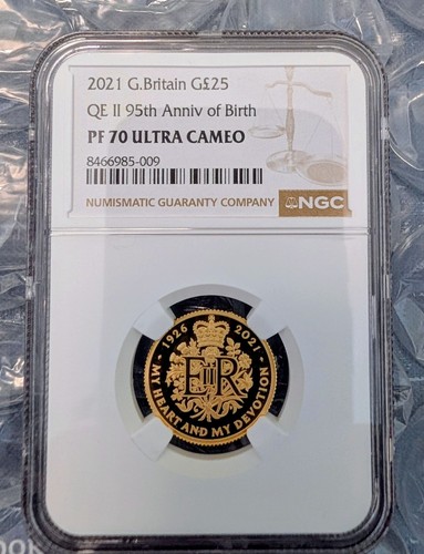 2021 royal mint - gold, proof