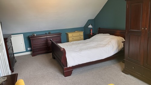 Mahogany bedroom set - bedroom, with