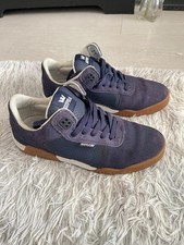 Supra Erik Ellington Signature Mid Top Navy Gum Skate Shoe - Men Size 7