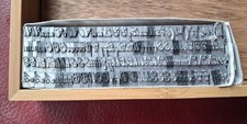 Letterpress metal point - 24,
