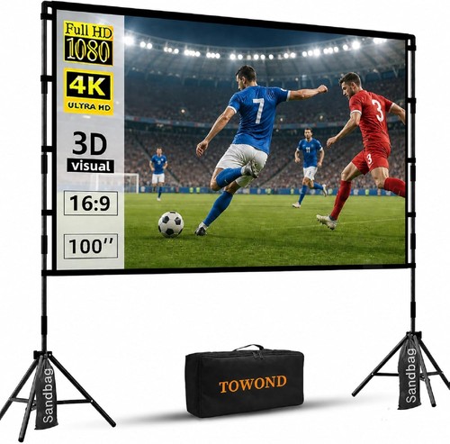 Projector screen and - projector,