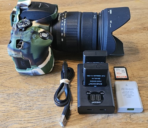 Camo skinned nikon - camo-skinned, d5300