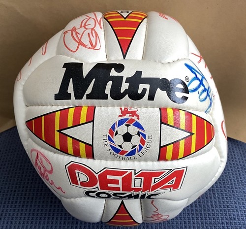 1990 england squad autographed - england,
