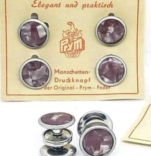 1930s UNUSED vintage purple