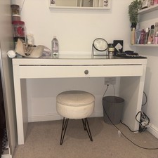 IKEA Glass Top Desk