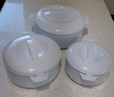 Milton Treat Insulated Hot Pot Keep Warm/Cold Thermo Casserole, White