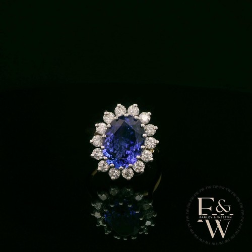 Tanzanite diamond ring farley - tanzanite,
