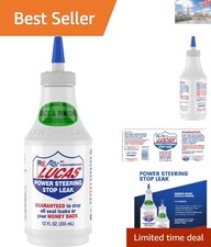 Activate Reliable Steering with Lucas Power Steering Stop Leak - 355ml Oil