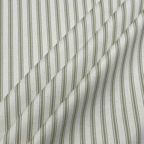 Kent ticking stripe sage - sage, green
