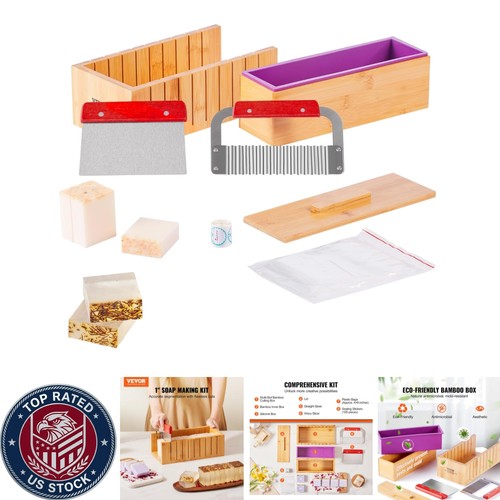 Elegant bamboo soap making - making, kit