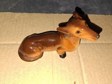 Goebel Antique Sitting Dashund