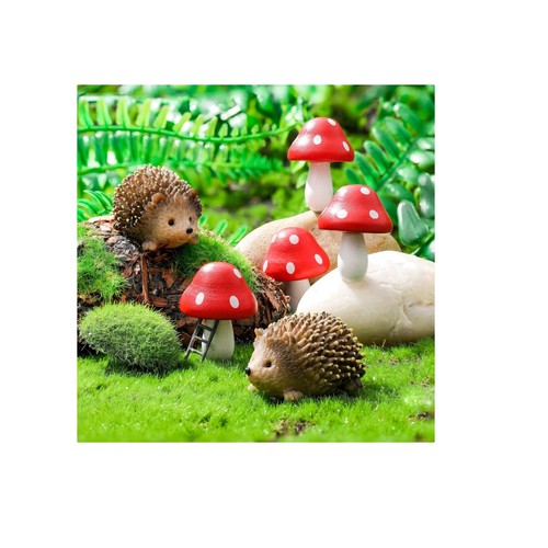 6pc fairy garden - 6pc,