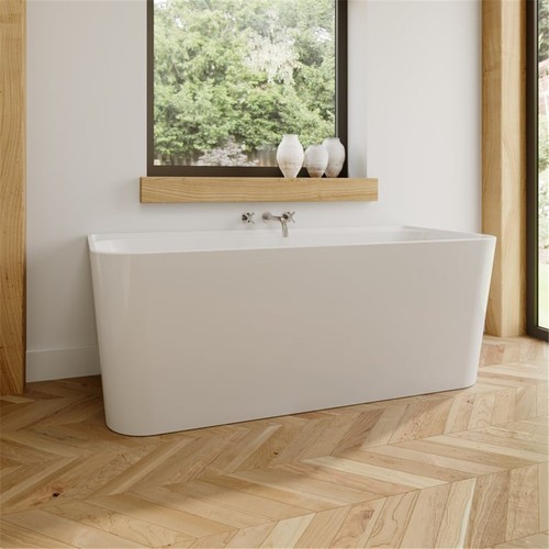 Freestanding back wall - back,