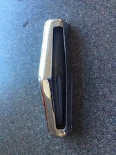 Austin A40 Mk1 Rear Bumper Number Plate Light Chrome Cap & Glass Lucas L649