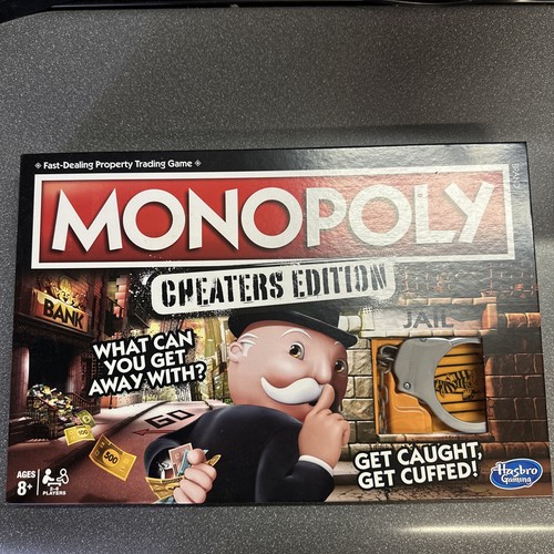Hasbro monopoly cheaters - hasbro,