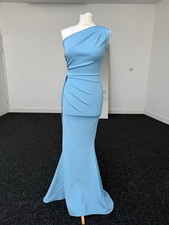 Powder Blue One Shoulder