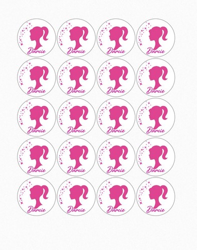 Barbie sweet cone stickers - sweet,