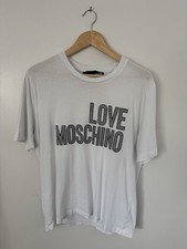Love Moschino Men's White T