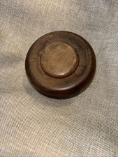 Antique wooden shaving pot - wooden,