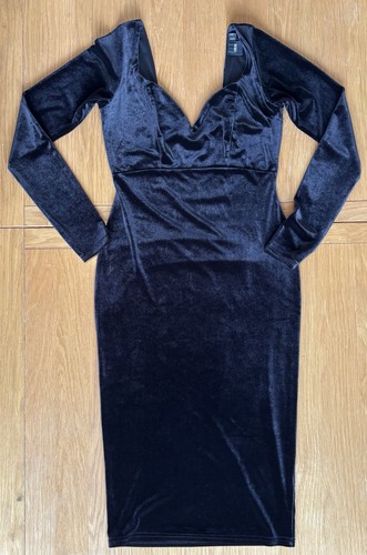 Asos black velvet neck - asos,