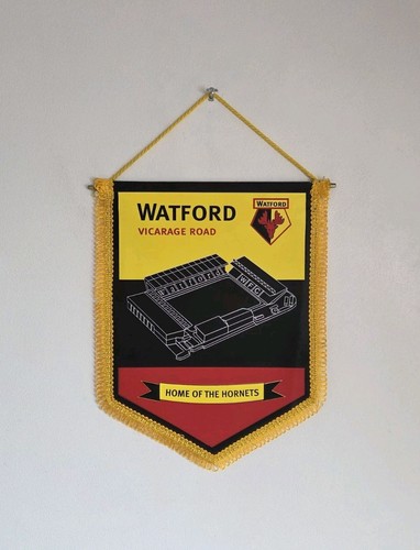 Watford large vintage pennant - large,