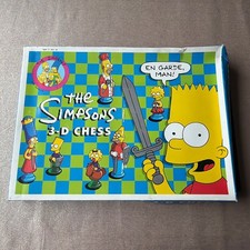 The Simpsons 3D Chess Set with