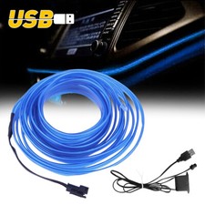5M USB Car Interior LED Strip