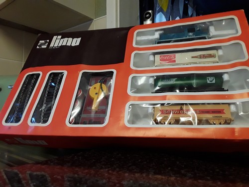 Rare vintage lima train set - vintage,
