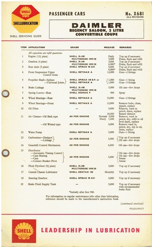 Daimler regency litre - regency, 3.0